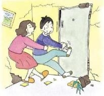 비상시의 대피 방법을 미리 생각해 둡시다